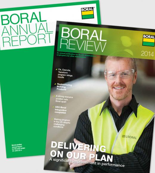 Boral Annual Report and Boral Review 2014